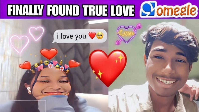 A woman and a man smiling to each other