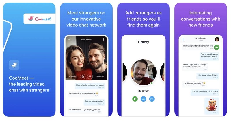Coomeet app for iOS